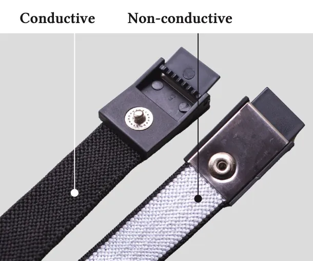 Single-side conductive fabric samples