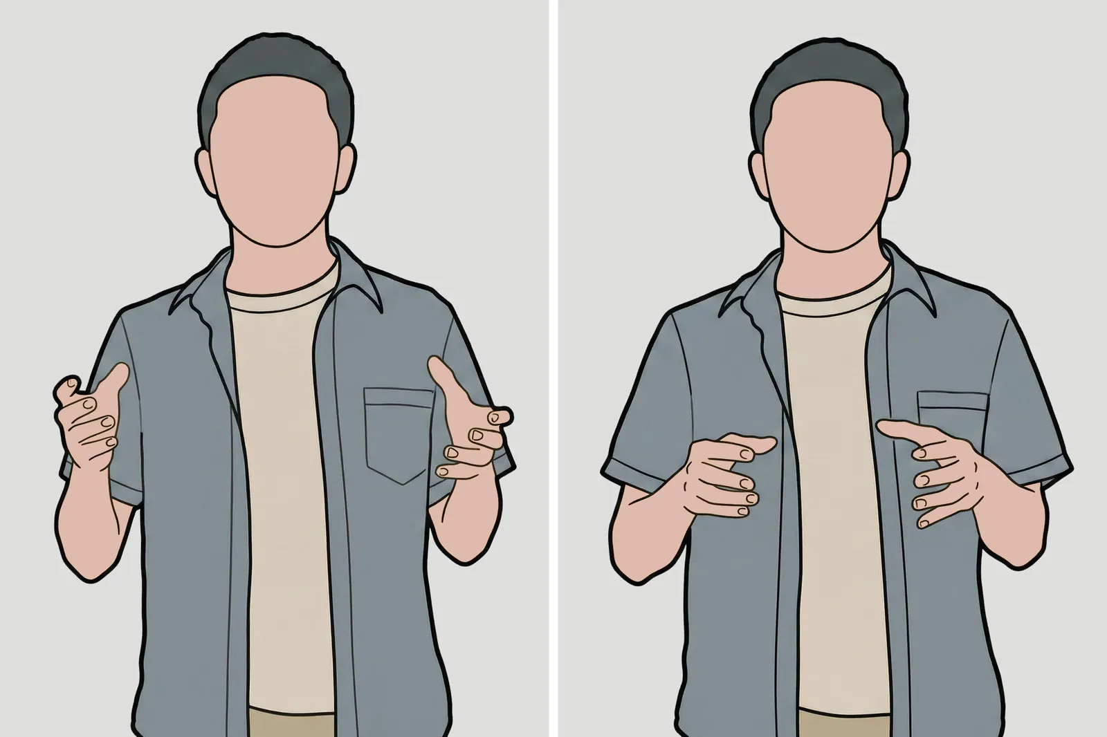 Fig. 4c. Educator gestures mimicking